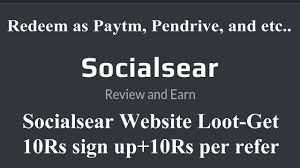 SocialSear Website